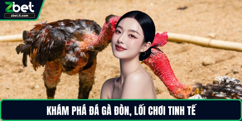 Khám phá đá gà đòn, lối chơi tinh tế