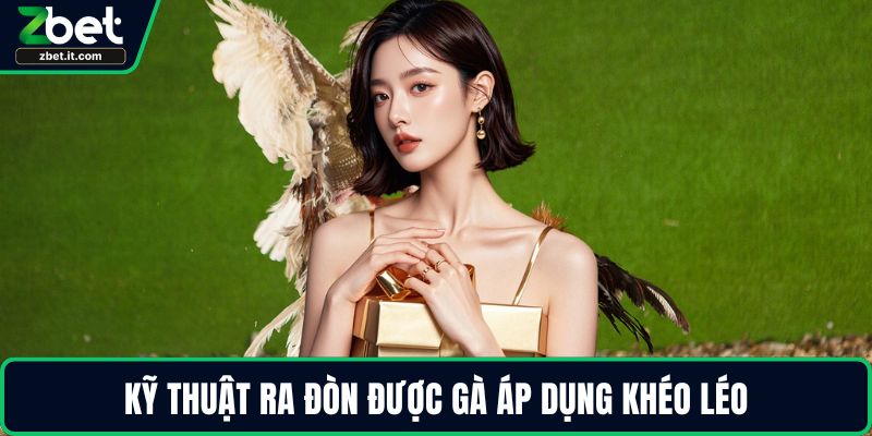 Kỹ thuật ra đòn được gà áp dụng khéo léo